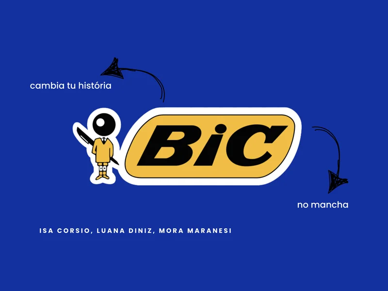 Portada de la campaña para Bic